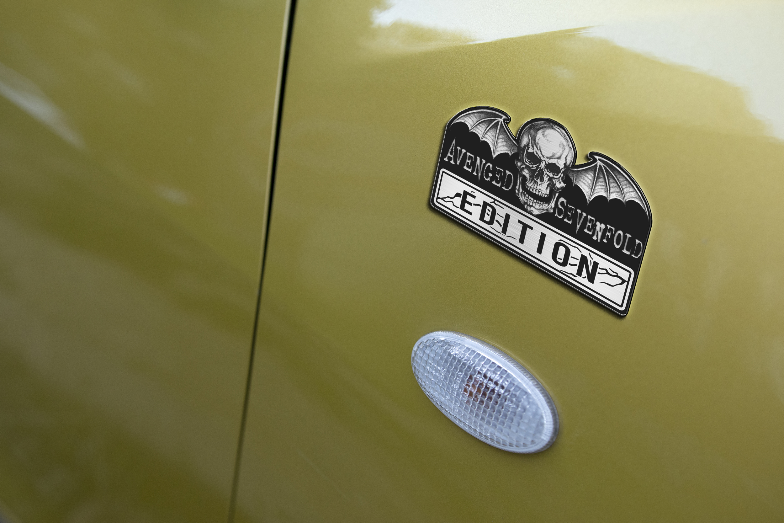 Avenged Sevenfold Edition Car Emblem 4 Avenged Sevenfold Edition Car Emblem - Image 4