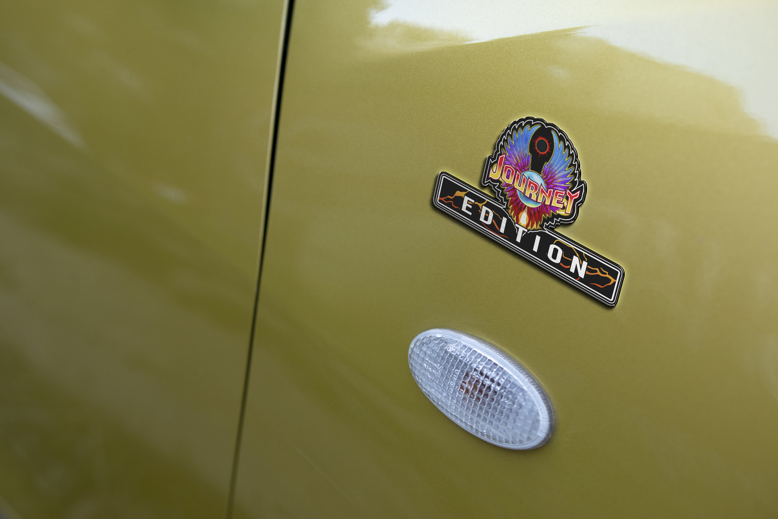 Journey Edition Laser Engraved Car Emblem Version 2 3 Journey Edition Laser Engraved Car Emblem Version 2 - Image 3