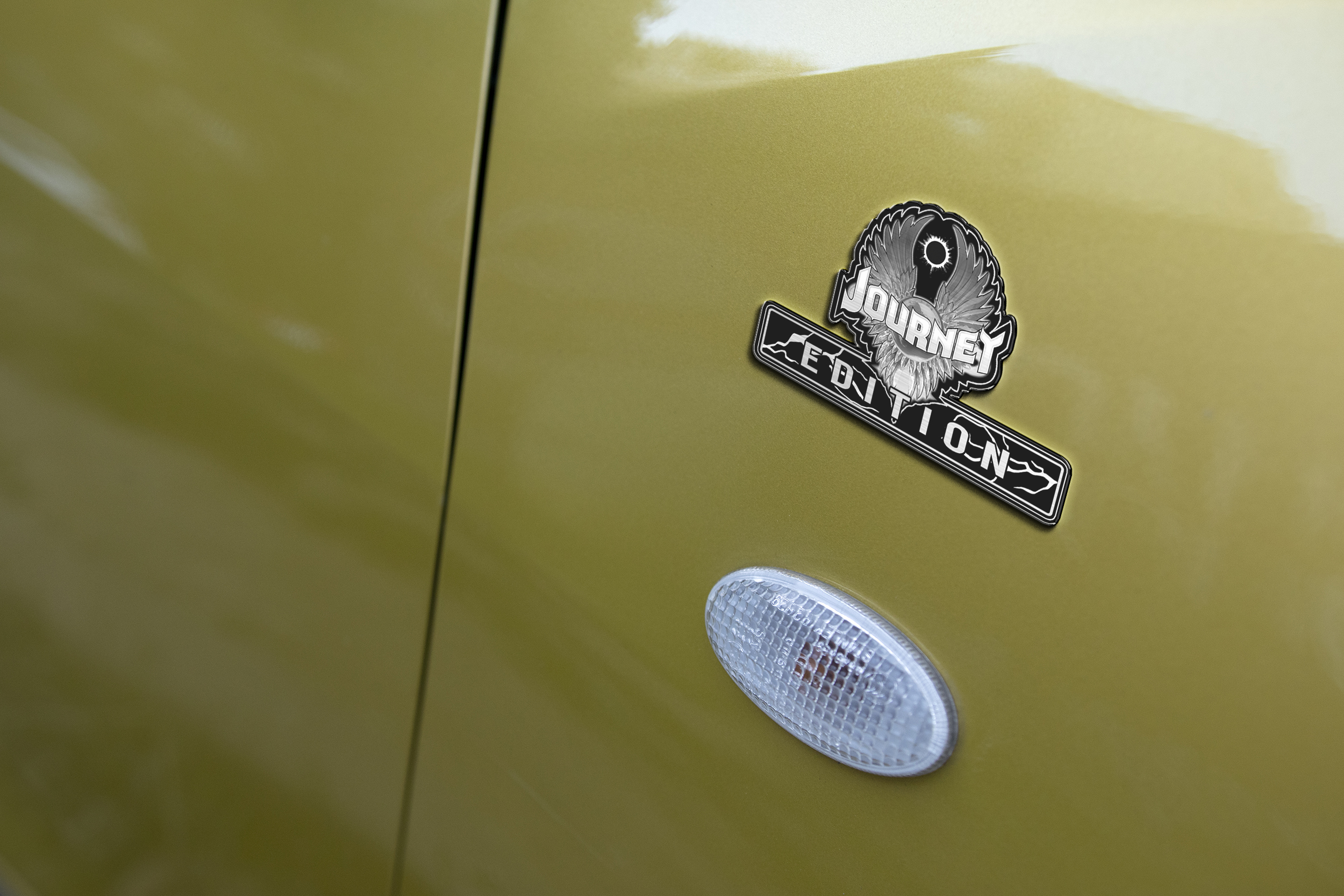 Journey Edition Laser Engraved Car Emblem Version 3 3 Journey Edition Laser Engraved Car Emblem Version 3 - Image 3