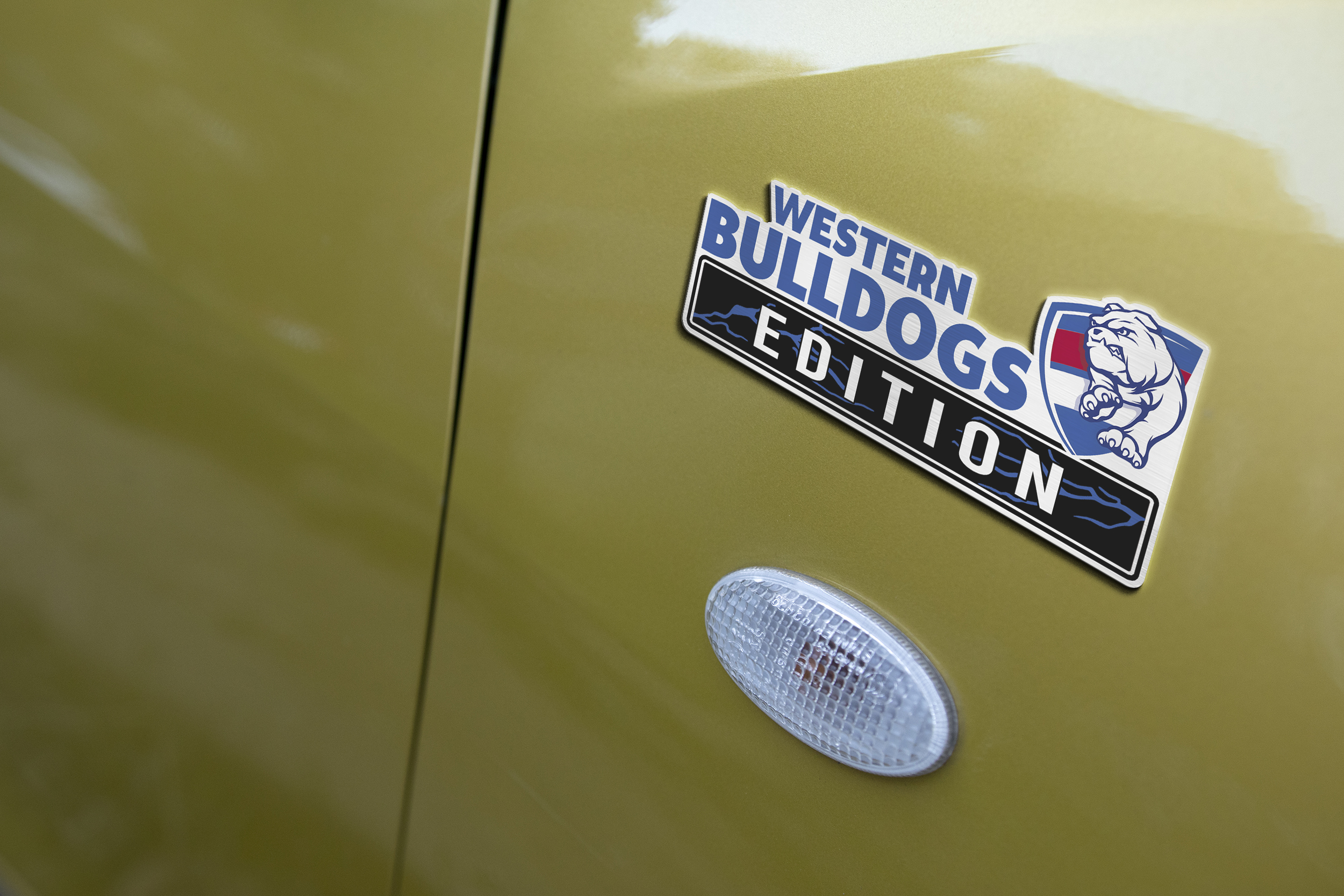 Western Bulldogs Edition Car Emblem 4 Western Bulldogs Edition Car Emblem - Image 4