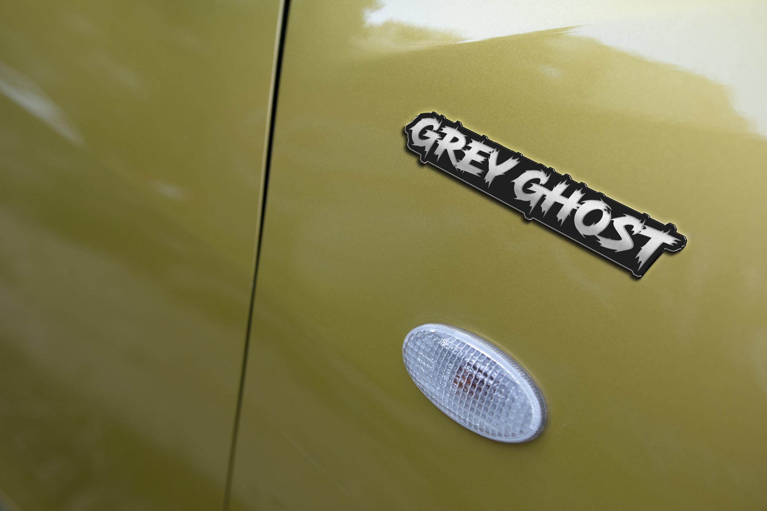 Grey Ghost Edition Car Emblem 4 Grey Ghost Edition Car Emblem - Image 4