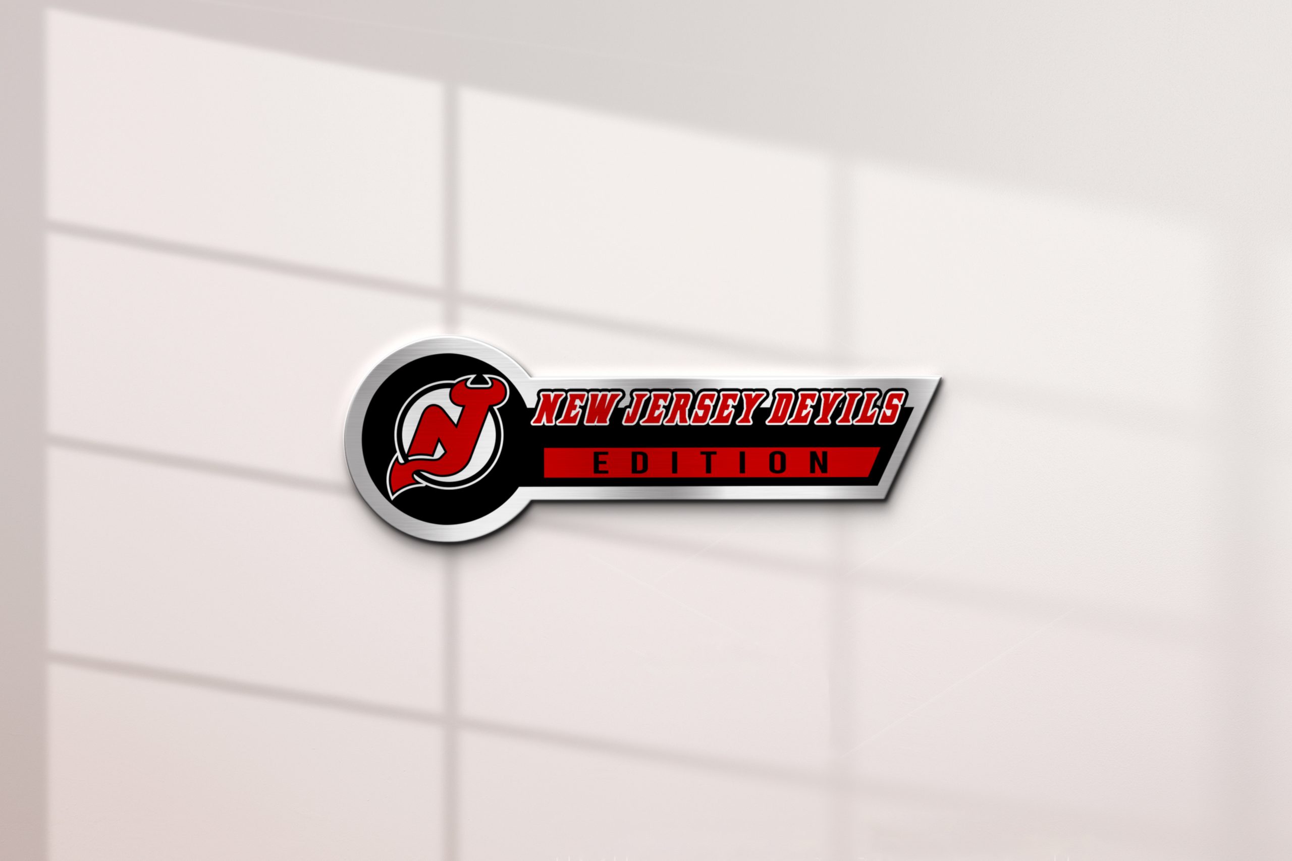New Jersey Devils Edition Car Emblem 6 New Jersey Devils Edition Car Emblem - Image 6