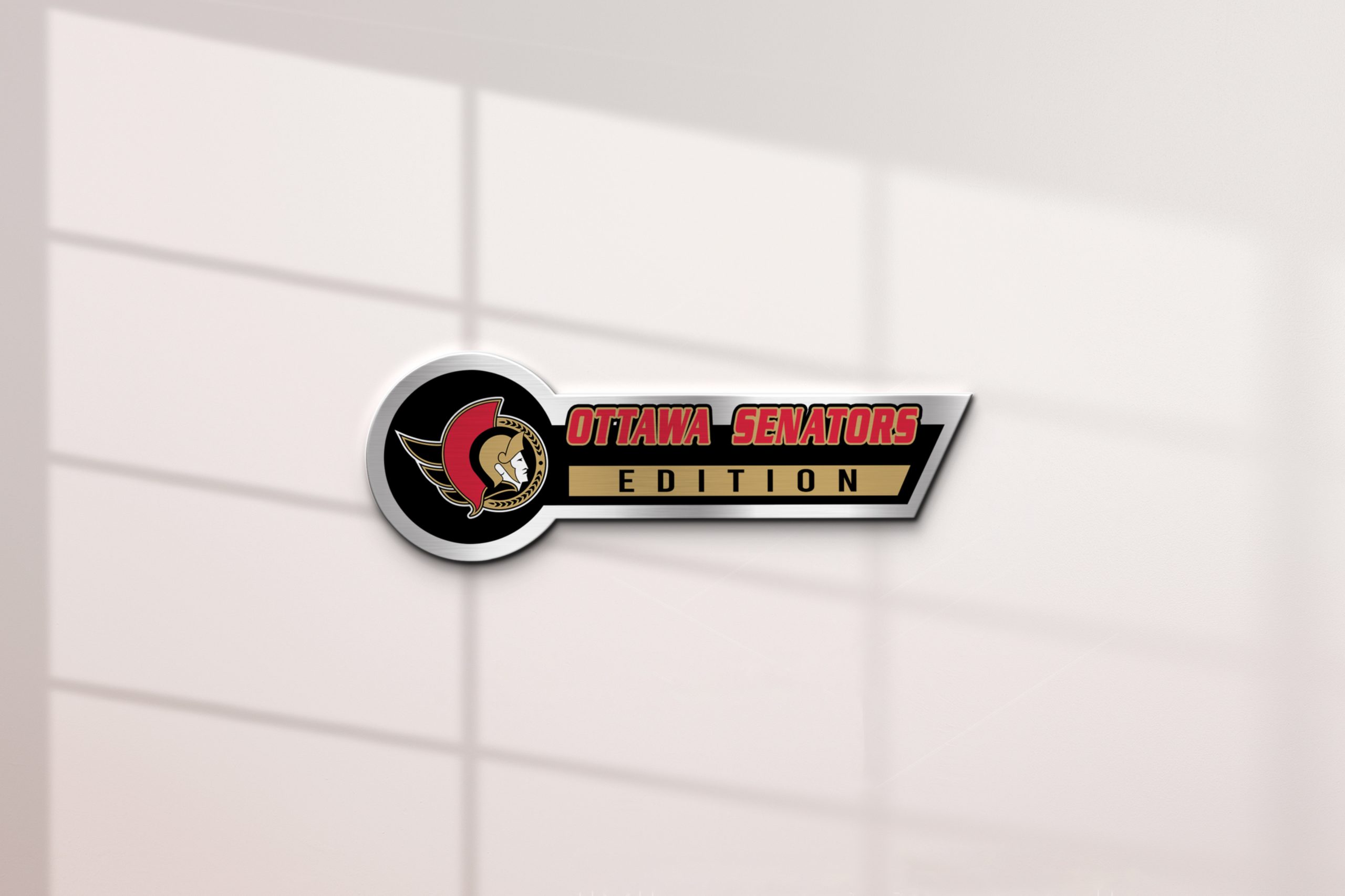 Ottawa Senators Edition Car Emblem 6 Ottawa Senators Edition Car Emblem - Image 6