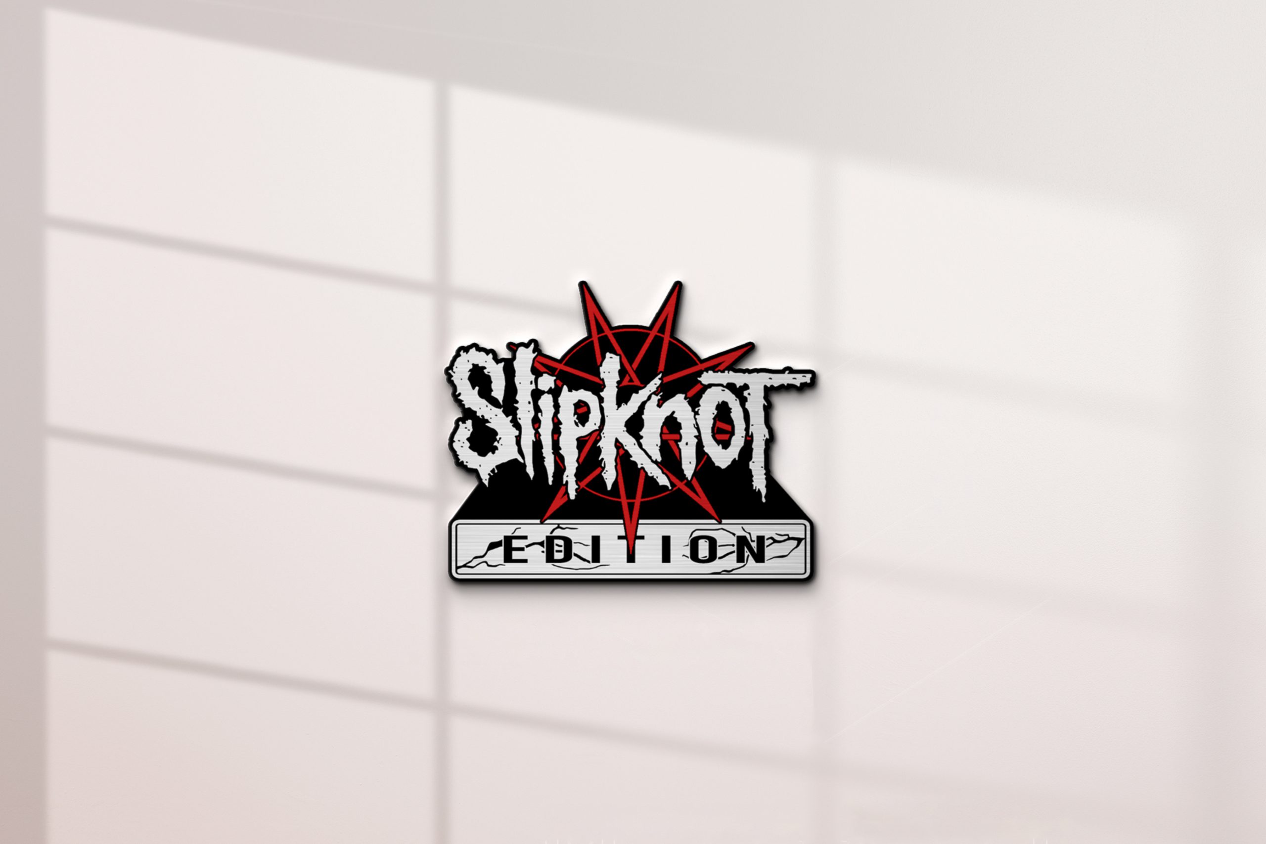 Slipknot Edition Laser Engraved Car Emblem Version 2 6 Slipknot Edition Laser Engraved Car Emblem Version 2 - Image 6