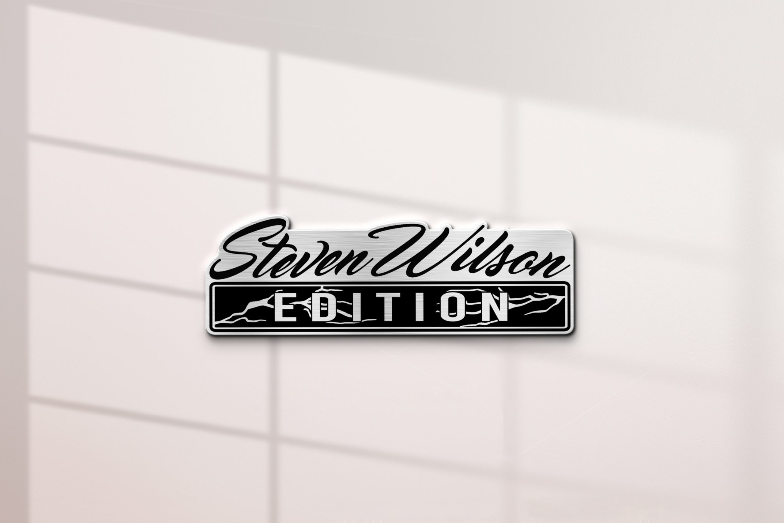 Steven Wilson Edition Car Emblem 6 Steven Wilson Edition Car Emblem - Image 6