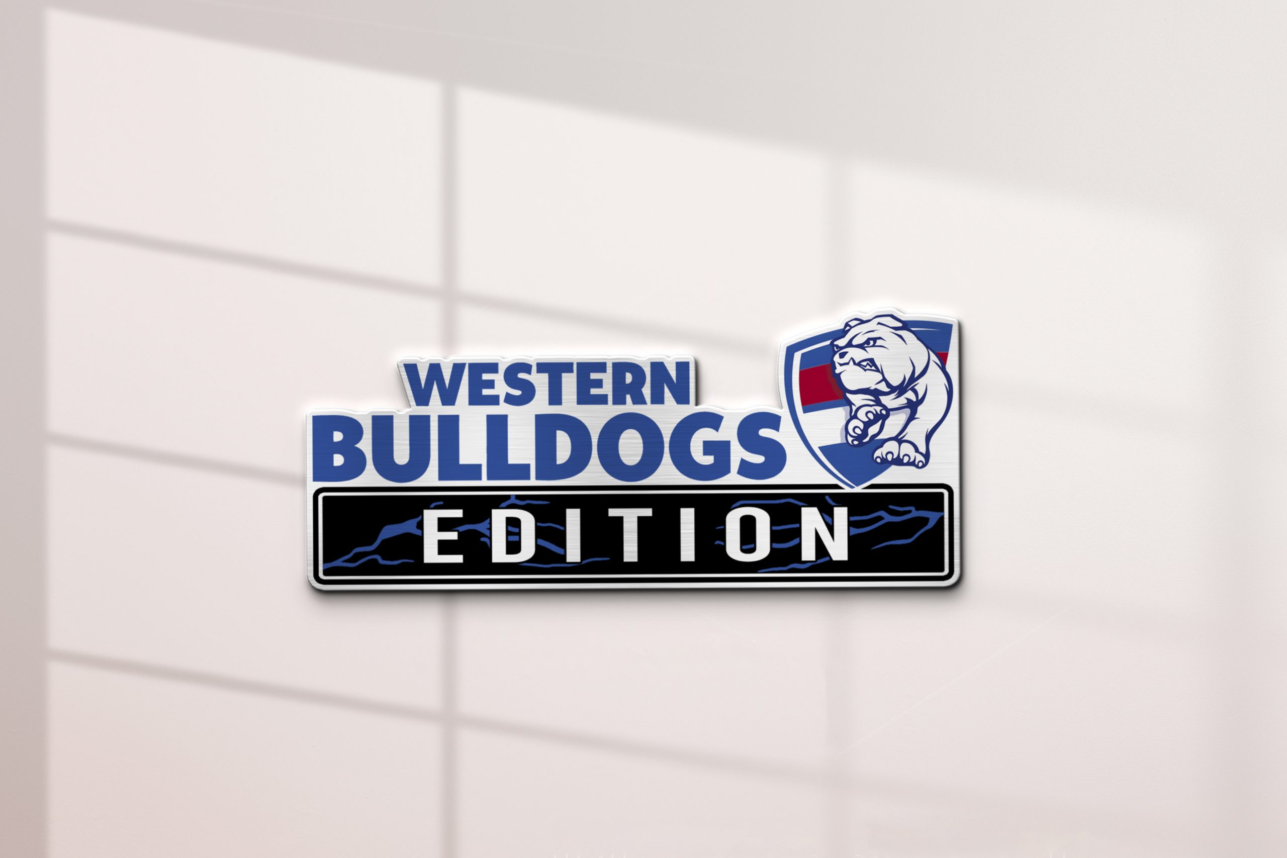 Western Bulldogs Edition Car Emblem 6 Western Bulldogs Edition Car Emblem - Image 6