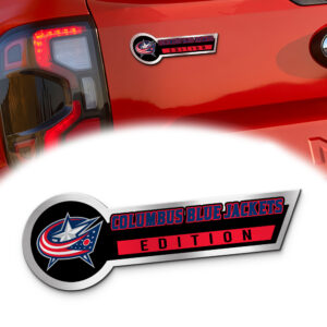 Columbus Blue Jackets Edition Car Emblem