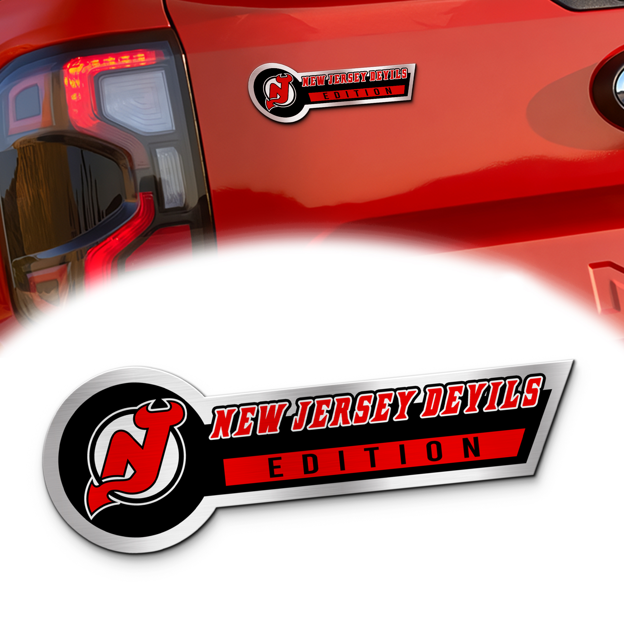 New Jersey Devils Edition Car Emblem 1 New Jersey Devils Edition Car Emblem