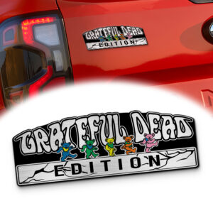 Grateful Dead Edition Laser Engraved Car Emblem Bears Version