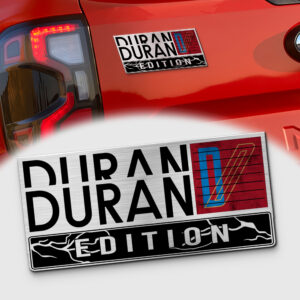 Duran Duran Edition Laser Engraved Car Emblem