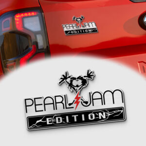 Pearl Jam Edition Laser Engraved Car Emblem Version 1