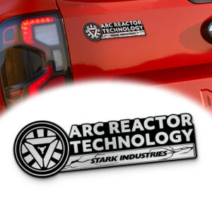 Arc Reactor Technology Edition Laser-Engraved Car Badge