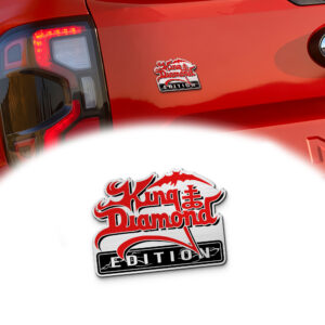 King Diamond Edition Custom Acrylic Car Emblem