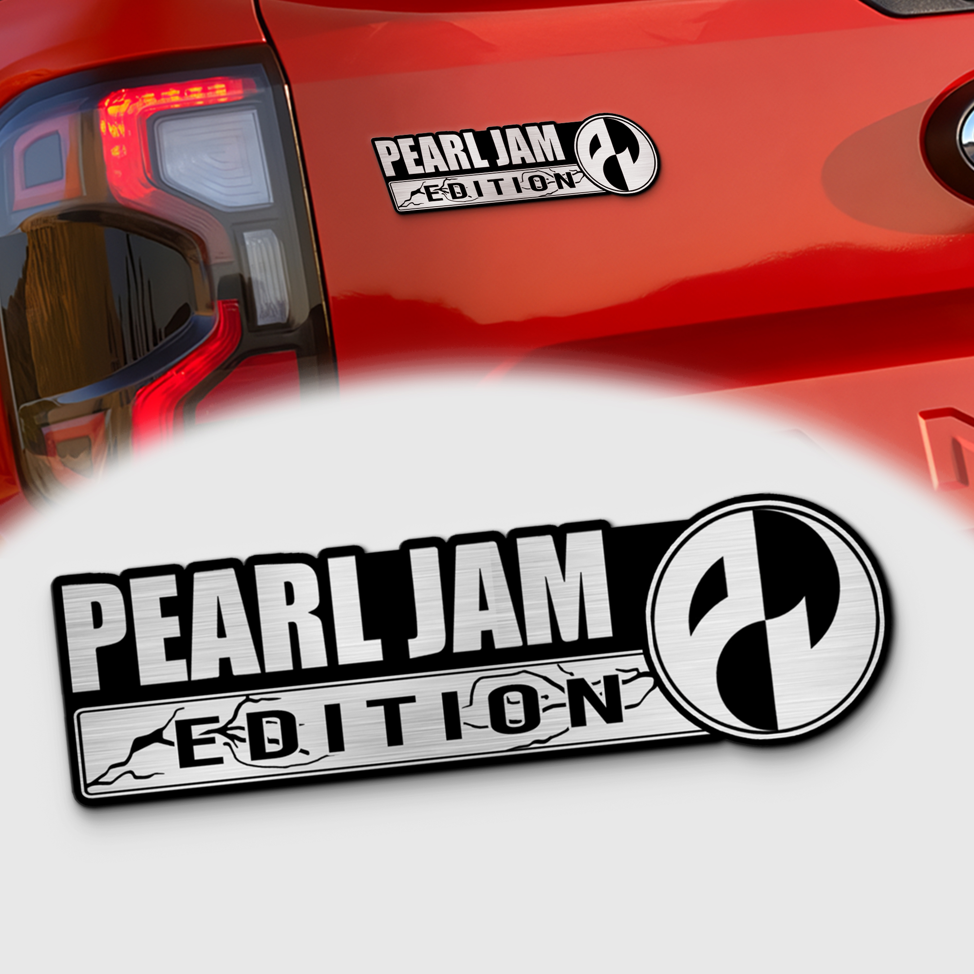 Pearl Jam Edition Laser Engraved Car Emblem Version 2 1 Pearl Jam Edition Laser Engraved Car Emblem Version 2
