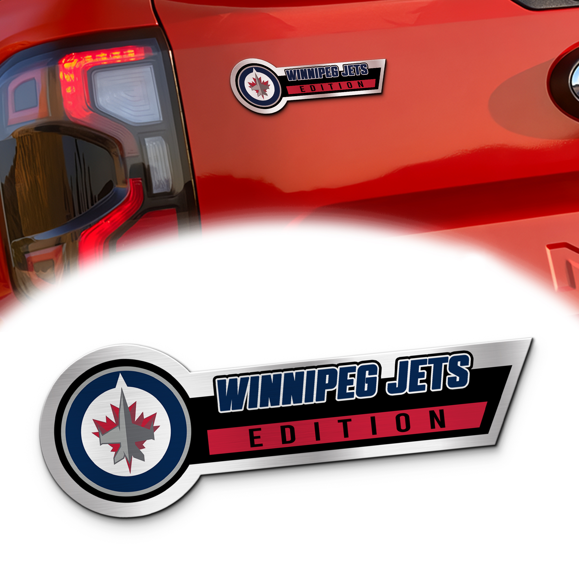 Winnipeg Jets Edition Car Emblem 1 Winnipeg Jets Edition Car Emblem