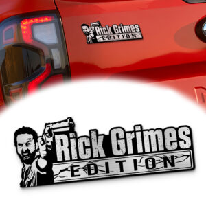 Rick Grimes Edition Car Emblem