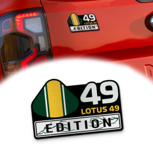 Lotus 49 Edition Car Emblem