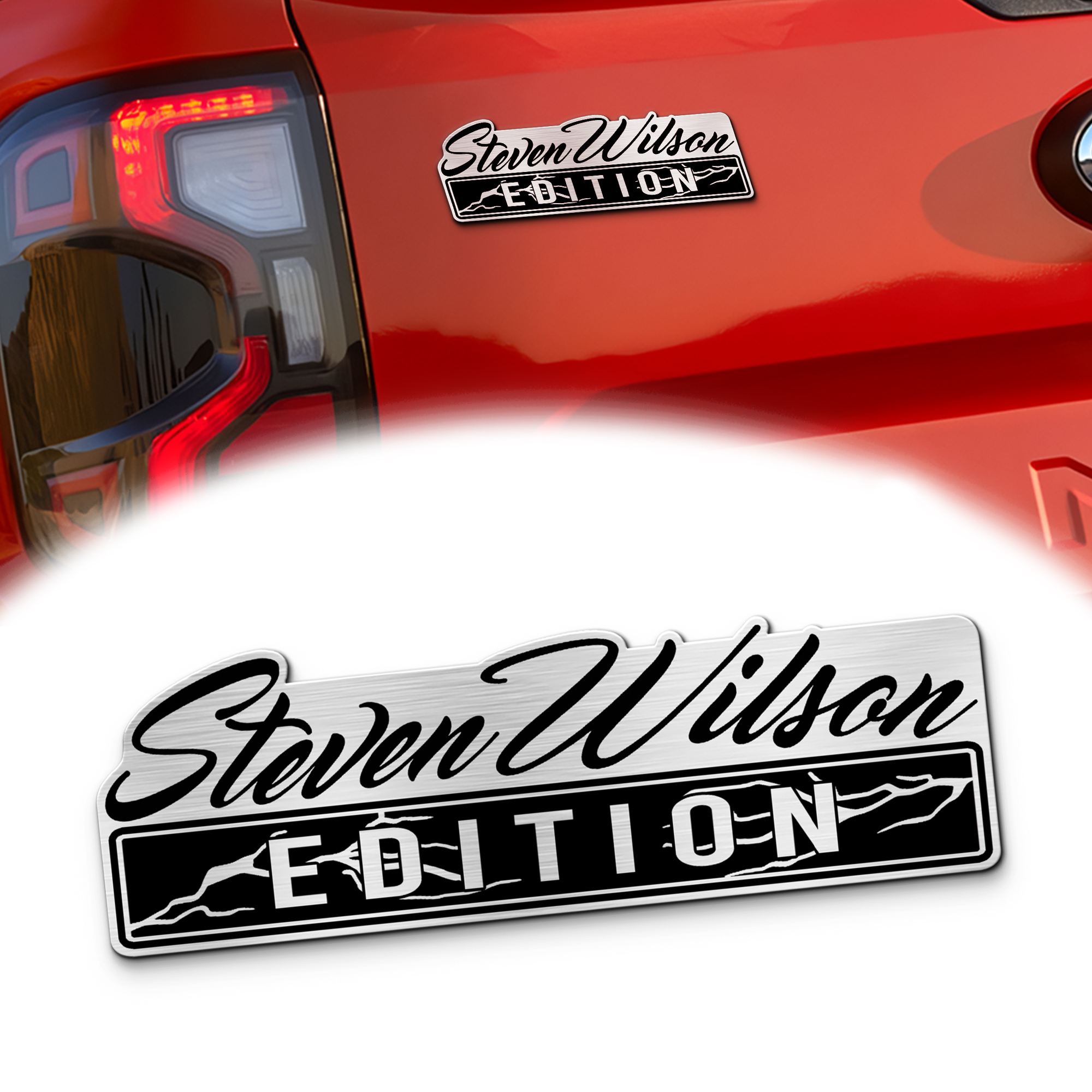 Steven Wilson Edition Car Emblem 1 Steven Wilson Edition Car Emblem