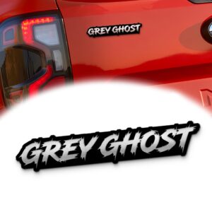 Grey Ghost Edition Car Emblem