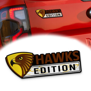 Hawthorn Hawks Edition Car Emblem