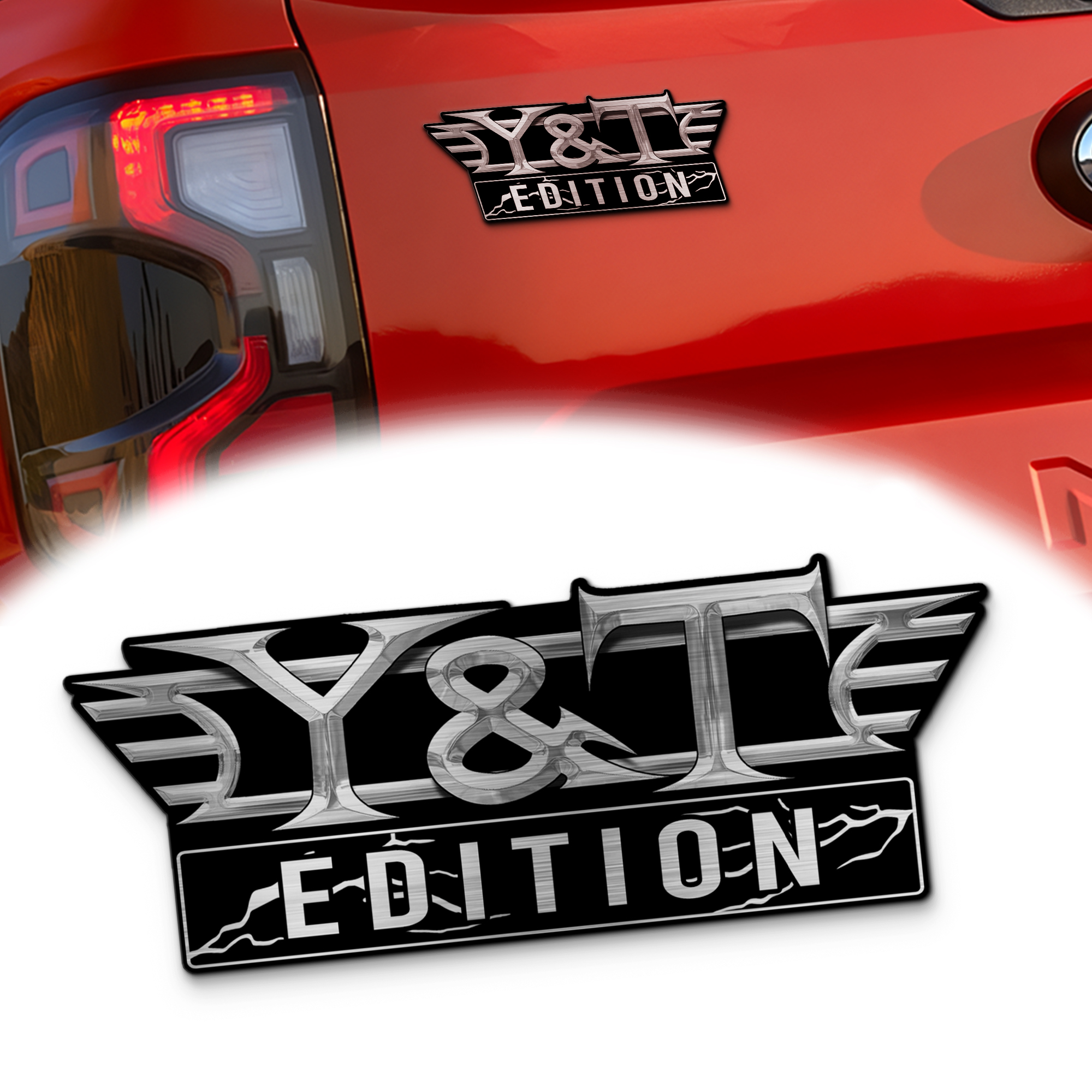 Y&T Edition Car Emblem 7 Y&T Edition Car Emblem - Image 7