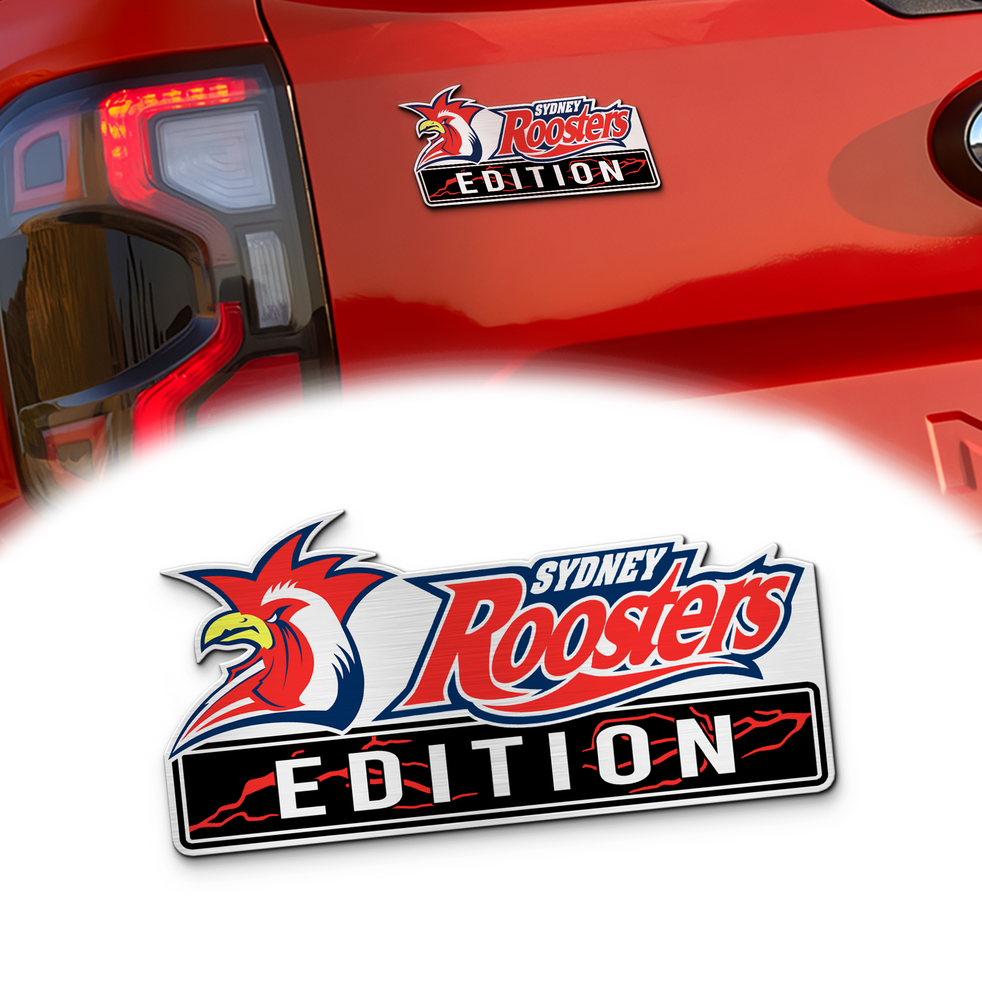Sydney Roosters Edition Car Emblem 1 Sydney Roosters Edition Car Emblem