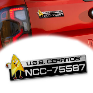 Star Trek U.S.S. Cerritos NCC-75567 Car Emblem