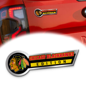 Chicago Blackhawks Edition Car Emblem