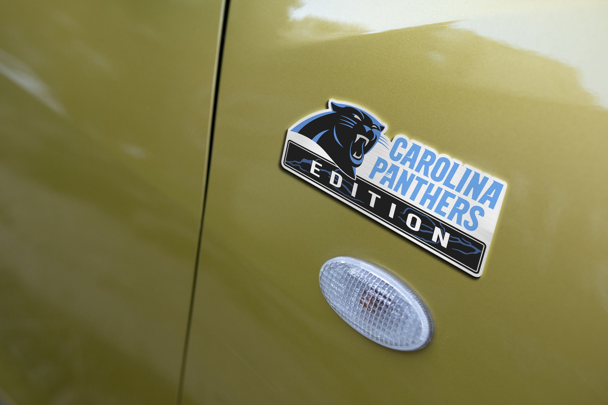 Carolina Panthers Original Edition Acrylic Car Emblem 5 Carolina Panthers Original Edition Acrylic Car Emblem - Image 5