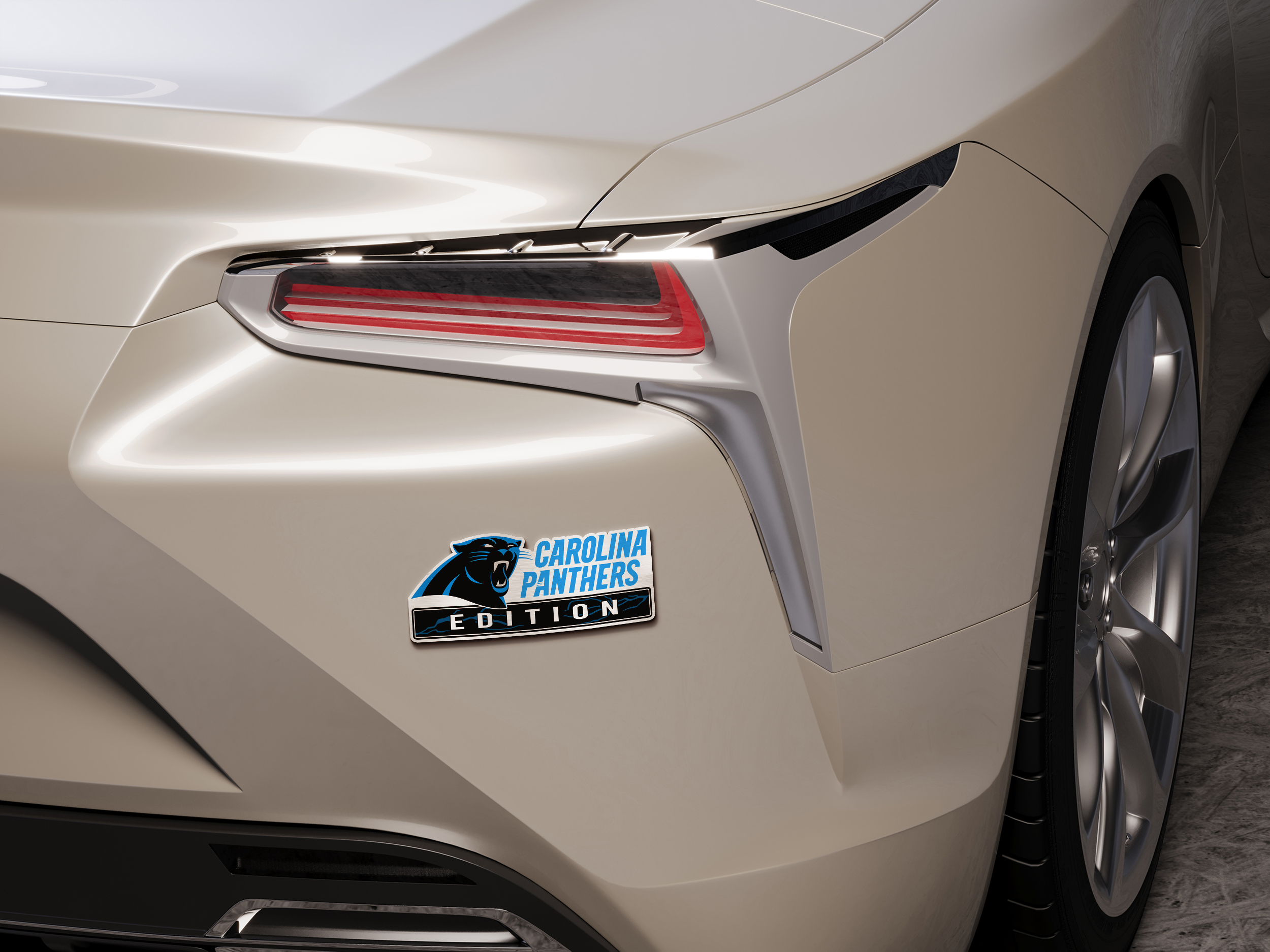 Carolina Panthers Original Edition Acrylic Car Emblem 3 Carolina Panthers Original Edition Acrylic Car Emblem - Image 3