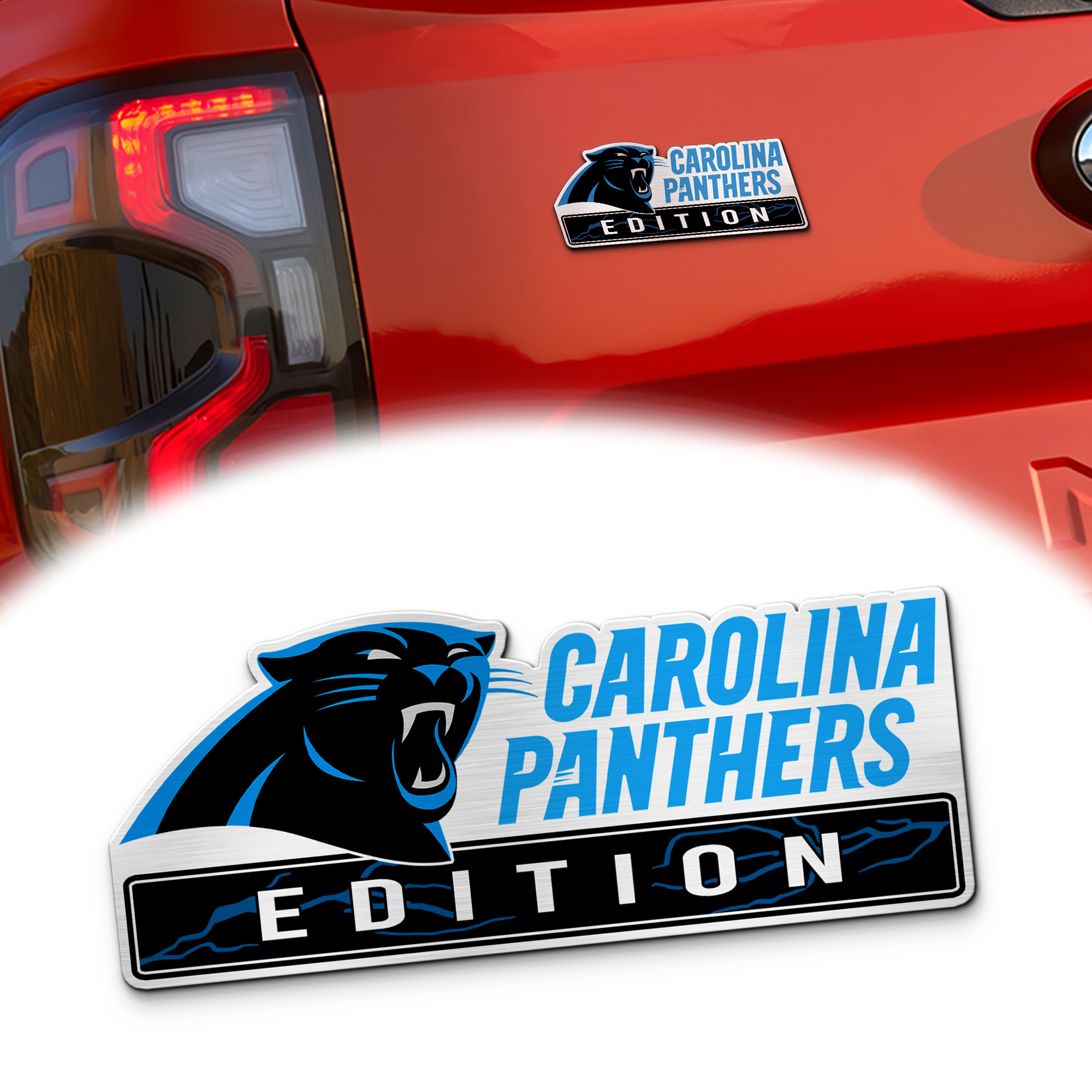 Carolina Panthers Original Edition Acrylic Car Emblem 1 Carolina Panthers Original Edition Acrylic Car Emblem