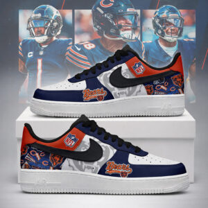 Chicago Bears Fooball League Air Force 1 Shoes Sneakers