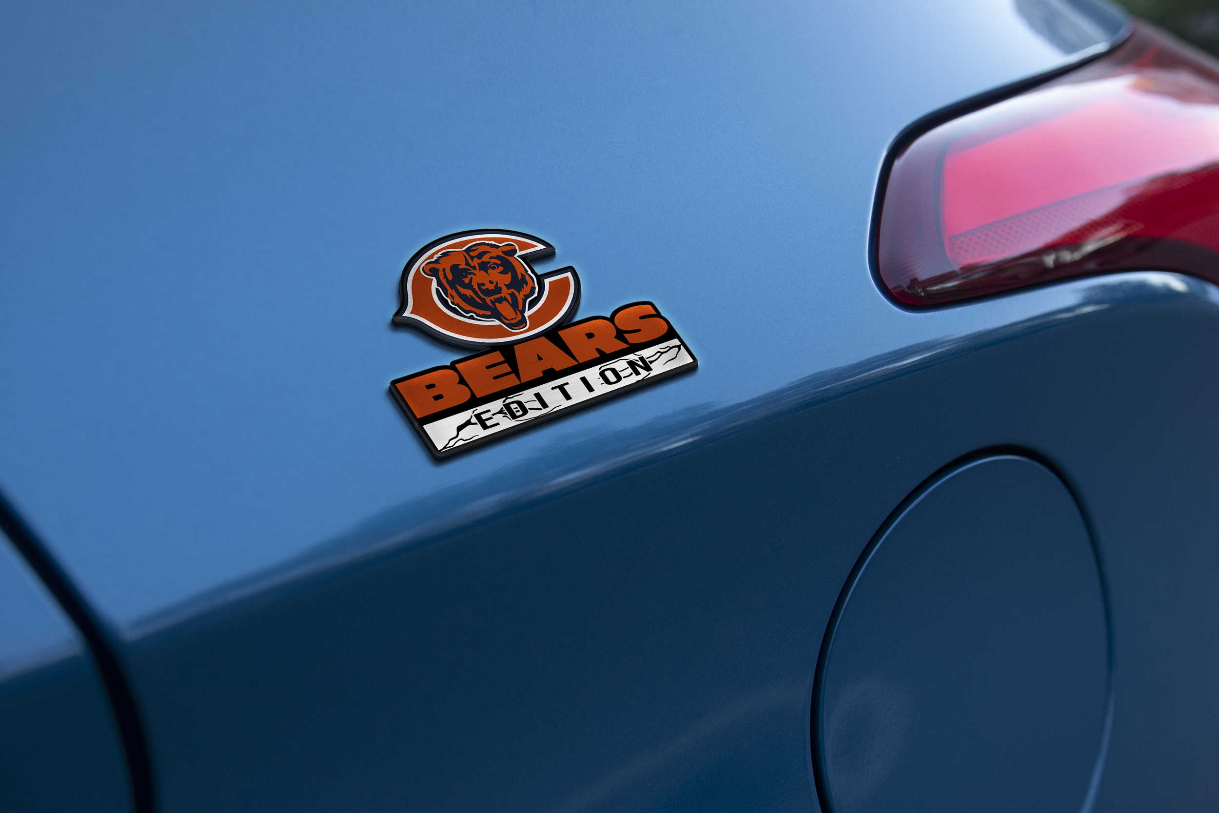 Chicago Bears Edition Inspired Laser Engraved Car Emblem Version 2 4 Chicago Bears Edition Inspired Laser Engraved Car Emblem Version 2 - Image 4