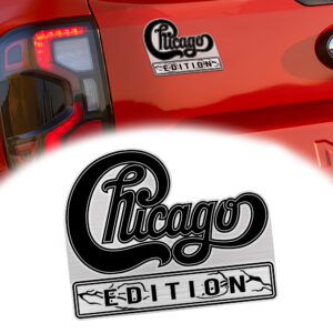 Chicago Edition Laser Engraved Car Emblem