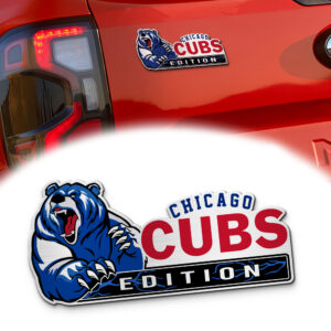 Chicago Cubs Edition Inspired Custom Acrylic Car Emblem