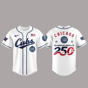 Chicago Cubs America 250th Anniversary Of USA 2026 Baseball Jersey