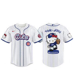 Chicago Cubs Major League Baseball 2026 Hello Kitty Baseball Jersey