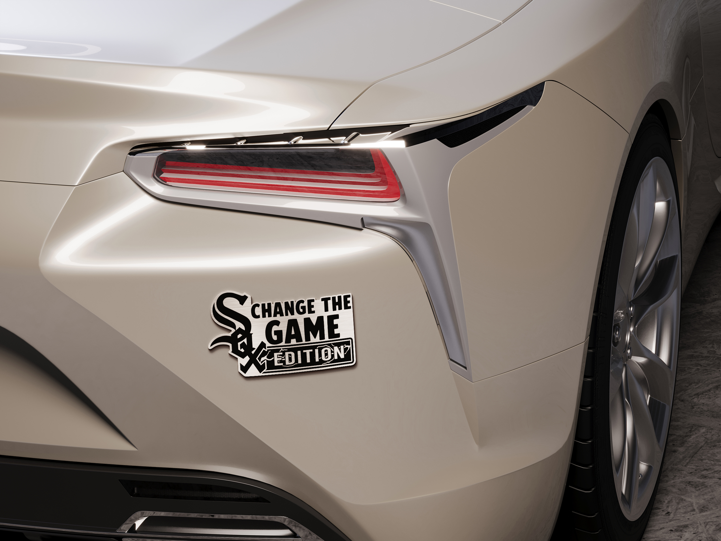 Chicago White Sox Edition Car Emblem 2 Chicago White Sox Edition Car Emblem - Image 2