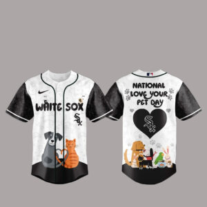 Chicago White Sox National Love Your Pet Day 2026 Basball Jersey