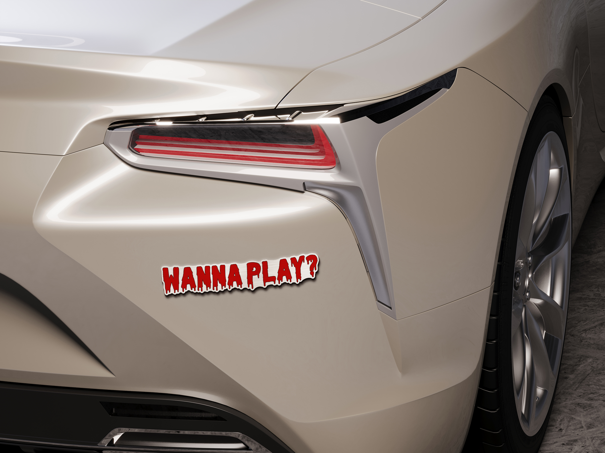 Chucky Iconic Quote Edition Laser Engraved Car Emblem 3 Chucky Iconic Quote Edition Laser Engraved Car Emblem - Image 3