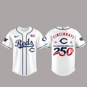 Cincinnati Reds America 250th Anniversary Of USA 2026 Baseball Jersey