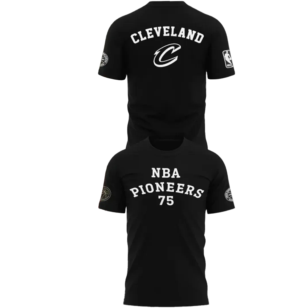 Cleveland Cavaliers 75th Anniversary National Basketball Association Pioneers Shirt 1 Cleveland Cavaliers 75th Anniversary National Basketball Association Pioneers Shirt