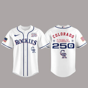 Colorado Rockies Celebration USA 250 Semiquincentennial 2026 Baseball Jersey