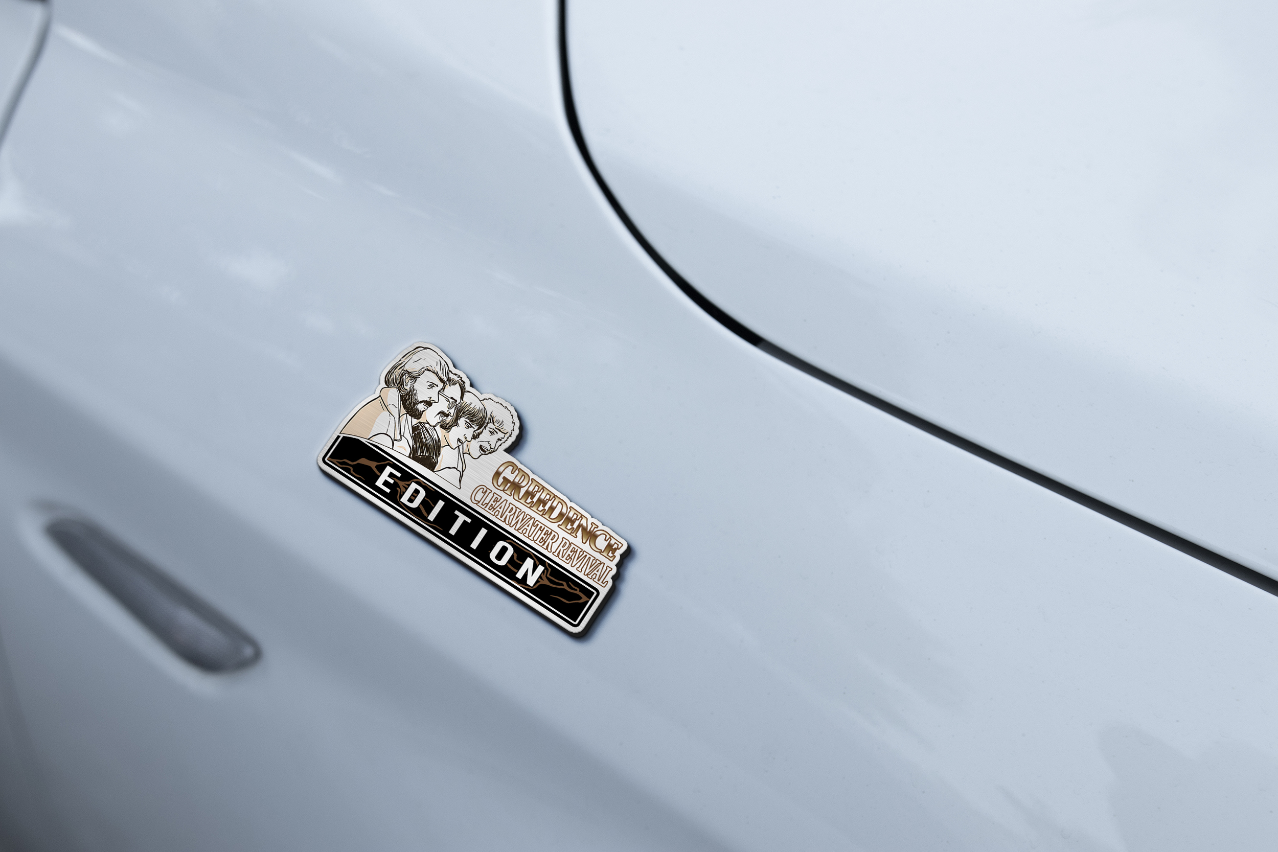 Creedence Clearwater Revival Edition Acrylic Car Emblem 6 Creedence Clearwater Revival Edition Acrylic Car Emblem - Image 6