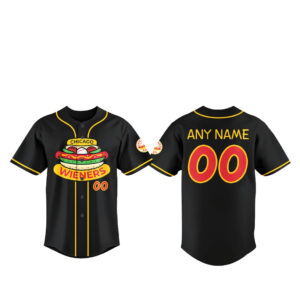 Custom Name and Number Chicago Dogs 2026 Opening Day Baseball Jersey