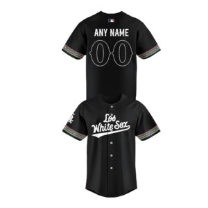 Custom Name and Number Chicago White Sox x Los White Sox Baseball Jersey