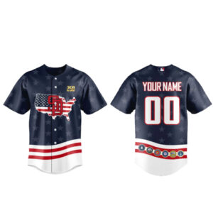 Custom Name and Number San Diego Padres Military Appreciation 2026 Baseball Jersey
