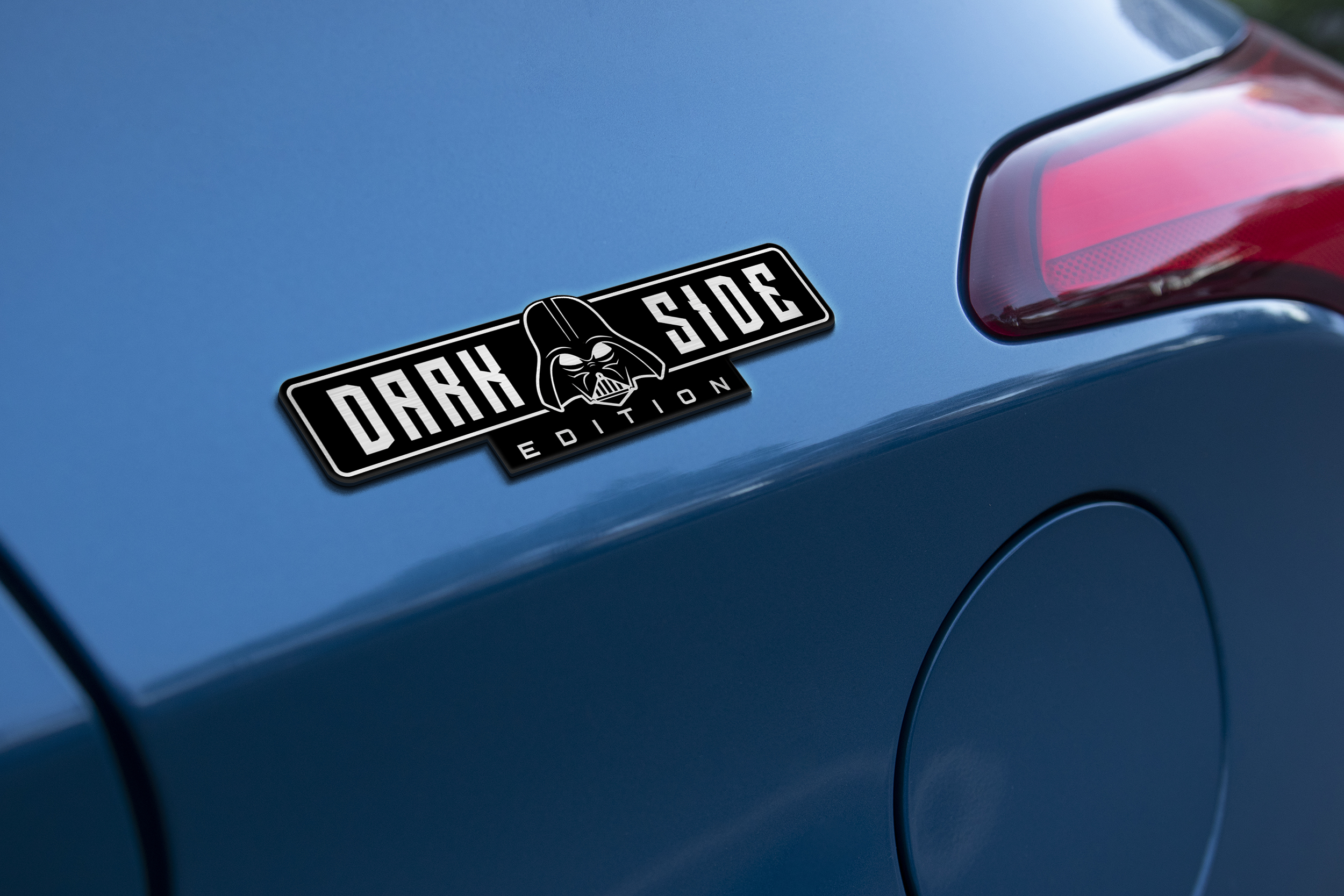 Dark Side Laser Engraved Car Emblem 4 Dark Side Laser Engraved Car Emblem - Image 4