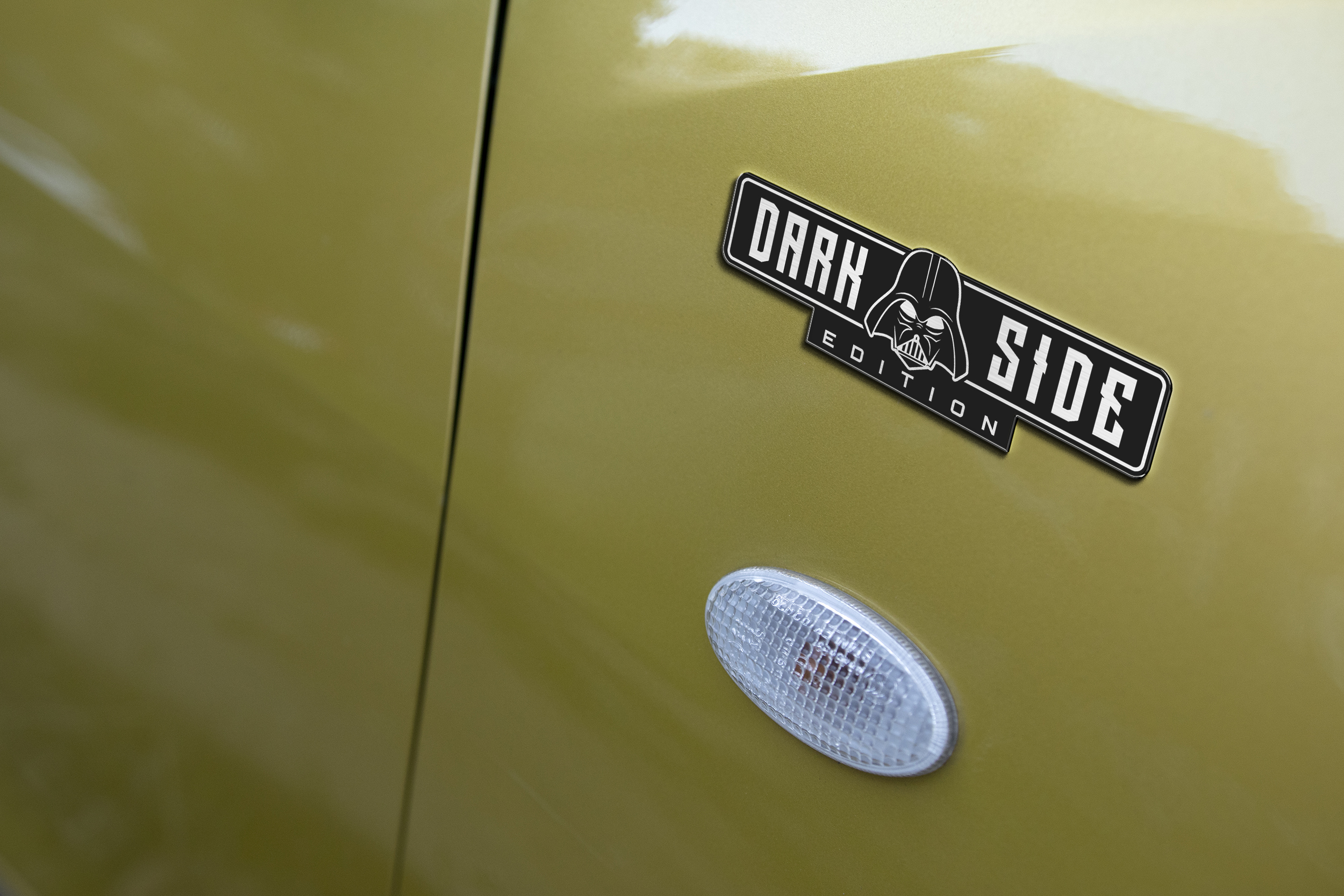 Dark Side Laser Engraved Car Emblem 6 Dark Side Laser Engraved Car Emblem - Image 6