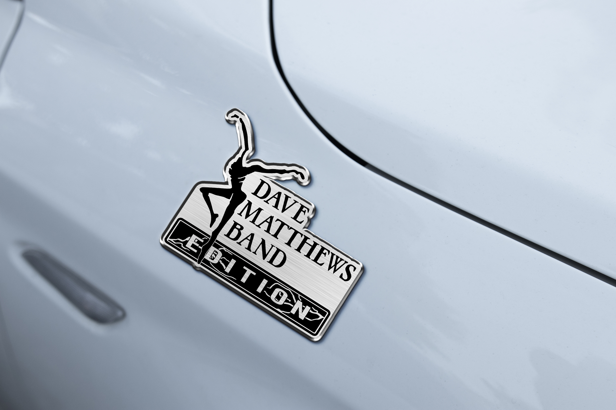 Dave Matthews Edition Laser Engraved Car Emblem Version 2 6 Dave Matthews Edition Laser Engraved Car Emblem Version 2 - Image 6